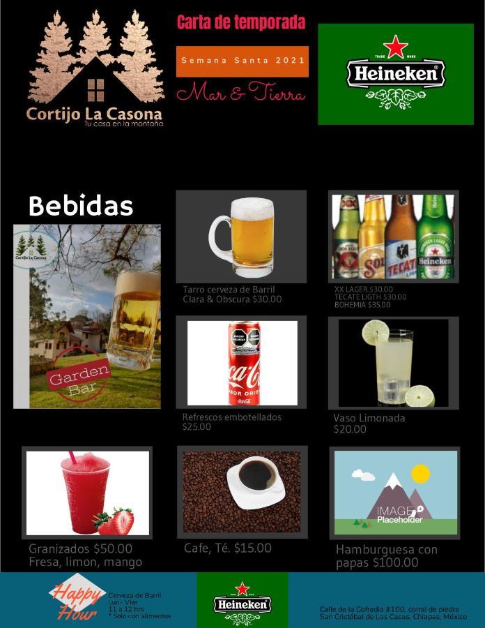 Cortijo La Casona & Bungalow Al Pie De La Montana San Cristóbal de Las Casas Екстериор снимка